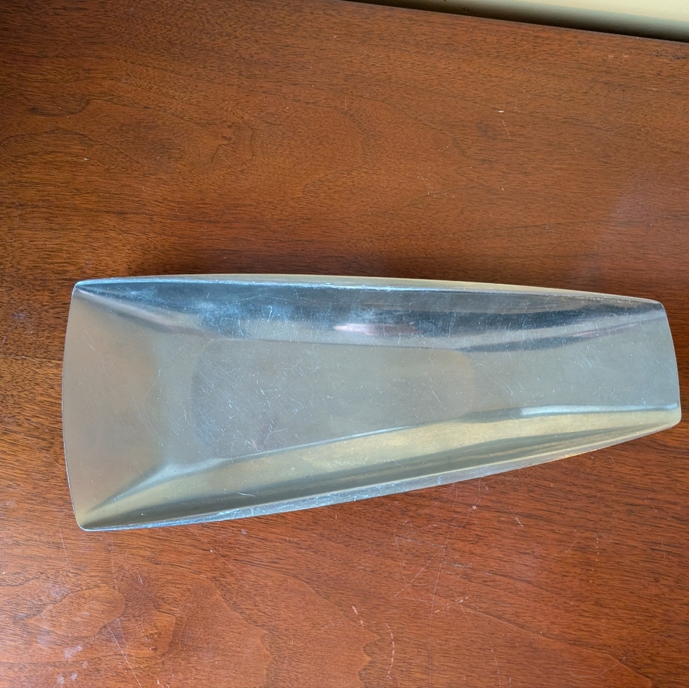 Gense 18/8 Stainless Steel Modernist Tray – Made in Sweden – 14 x 5.5 Inches
